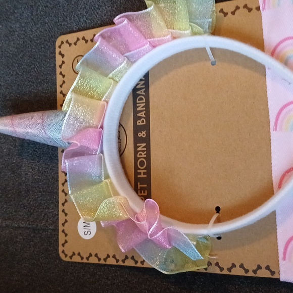 Pet Horn & Bandana New with tag - Picture 4 of 11